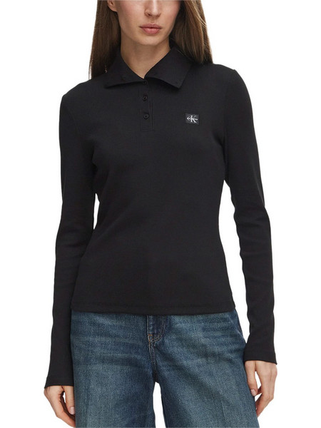 Μπλουζα Wvn Label Tneck Henley LV047H203G UB1 black