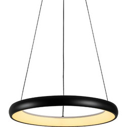HARMONY-ΦΩΤΙΣΤΙΚΟ ΚΡΕΜΑΣΤΟ ΜΑΥΡΟ ΑΛΟΥΜΙΝΙΟΥ LED SMD 32W CCT 2500LM IP20 Φ600X1000MM / HM23LEDP60BKCCT