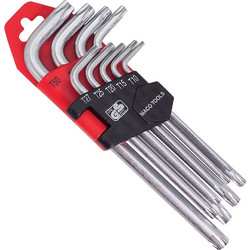 ΚΛΕΙΔΙΑ TORX ΜΕ ΤΡΥΠΑ MACO 9 ΤΕΜ+ ΘΗΚΗ 88450