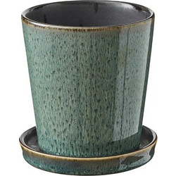 Bitz Κασπώ Stoneware Φ10x10,5 Εκ. I Gastro Green/Black