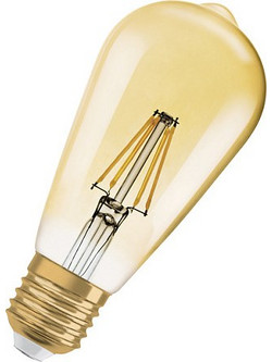 Λάμπα Osram 1906ISOND6.5W/824230VFILGDE27 LED lamp 725 lm 2400K E27 dimm