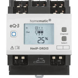 HomeMatic HMIP-DRDI3 Dimmer Ράγας 230V 154434A0