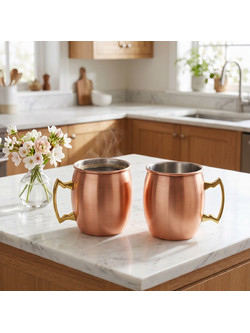 ΚΟΎΠΕΣ SET 2 ΠΟΤΗΡΙΑ LIVOO MOSCOW MULE GS155