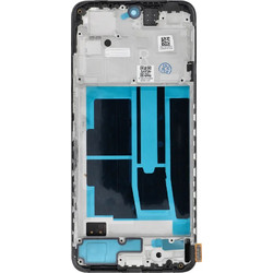 Συμβατή Οθόνη LCD και Μηχανισμός Αφής για Xiaomi Redmi Note 12S με Πλαίσιο - Μαύρο (In-Cell)
