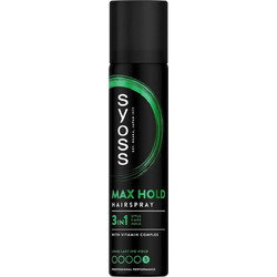 Syoss Max Hold Λακ Μαλλιών Πολύ Δυνατό Κράτημα 75ml