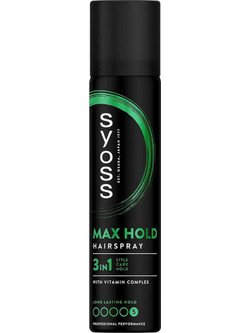 Syoss Max Hold Λακ Μαλλιών Πολύ Δυνατό Κράτημα 75ml