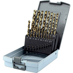 BORMANN Pro BHT1400 Σετ Τρυπάνια Μετάλλου HSS-CO, 19 Τεμάχια, 1-10mm