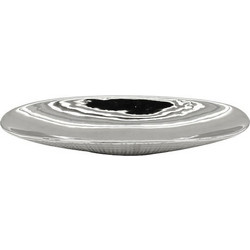 ΚΕΡΑΜΙΚΗ ΠΙΑΤΕΛΑ ΑΣΗΜΙ ΟΒΑΛ ΜΙΚΡH - 29.5x11x3.7cm 24/KΙΒ