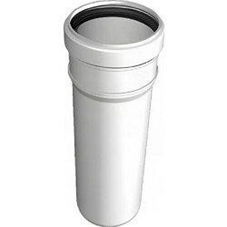 Duct Gas Προέκταση Καπναγωγού Φ160, 0,5 m
