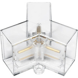 GLOBOSTAR(R) HEXON GLB-101-0092 Σύνδεσμος Y AC 220-240V IP20 - Διάφανο - Μ7 x Π6 x Υ4cm