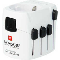SKROSS Adapter Pro Europe to UK/Australia/China/USA