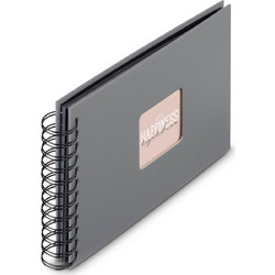 Hama Fine Art Spiral Stone Grey 24x17 50 black Pages