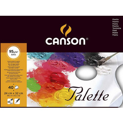ΠΑΛΕΤΑ CANSON ΧΑΡΤΙΝΗ 24x32 (95gr-40φύλλα) 105039077