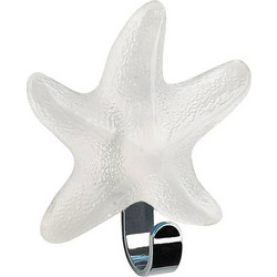 ΚΡΕΜΑΣΤΡΑΚΙ SPIRELLA BATHDECO ΑΣΤΕΡΙΑΣ ΛΕΥΚΟ 7.5Χ8.5CM