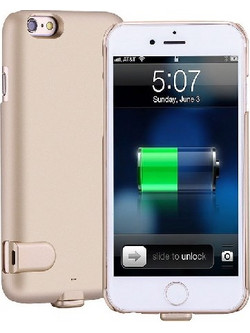 Πολύ Λεπτή Θήκη Power Bank Φόρτισης για iPhone 7 A99 Χρυσό (OEM)