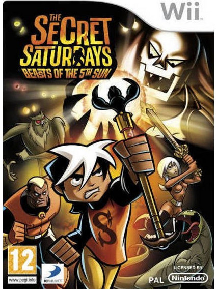 The Secret Saturdays Beasts Of The 5th Sun Wii