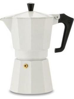 Pezzetti Italexpress Μπρίκι Espresso 3Cups Λευκό