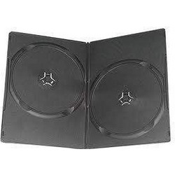 ΘΗΚΗ ΠΛΑΣΤΙΚΗ ΔΙΠΛΗ ΓΙΑ DVD/CD ΜΑΥΡΗ ΜΕ ΖΕΛΑΤΙΝΑ (0,19 Χ 0,14)