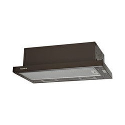 Davoline Telescopic Συρόμενος Απορροφητήρας 60cm Καφέ