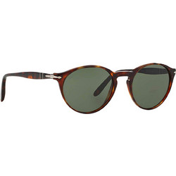 Persol PO3092SM 901531 Ανδρικά Γυαλιά Ηλίου Οβάλ Κοκάλινα Ταρταρούγα με Πράσινο Polarized Φακό