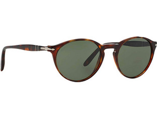 Persol PO3092SM 901531 Ανδρικά Γυαλιά Ηλίου Οβάλ Κοκάλινα Ταρταρούγα με Πράσινο Polarized Φακό