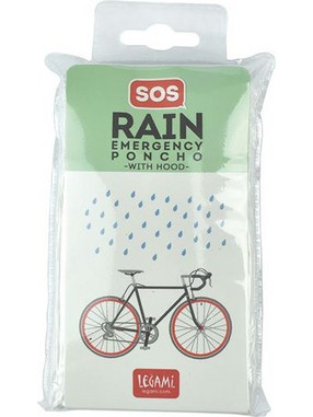 LEGAMI ΑΔΙΑΒΡΟΧΟ SOS RAIN PONCHO 128x130cm