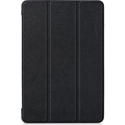 Δερμάτινη Θήκη Tri-fold με πίσω κάλυμμα σιλικόνης / Slim Book Case for Huawei MediaPad M5 8 Black (oem)