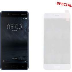 IDOL 1991 SPECIAL TEMPERED GLASS NOKIA 6 5.5in 9H 0.25mm 2.5D FULL COVER WHITE IDOL 1991