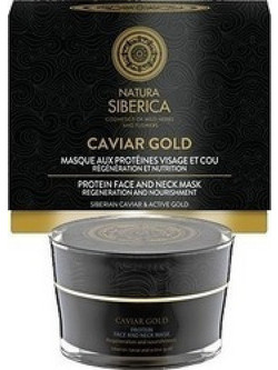 Natura Siberica Caviar Gold Protein Face and Κρεμώδης Μάσκα Προσώπου με Χαβιάρι 50ml