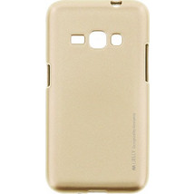 Θήκη Mercury i-Jelly για Samsung J120 Galaxy J1 (2016) Back cover TPU Metal Gold
