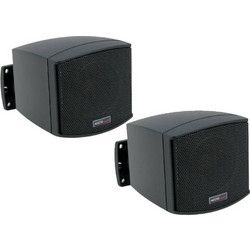 Master Audio MB-200T Παθητικά Ηχεία Τοίχου 10W Μαύρα (Ζεύγος)