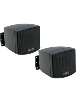 Master Audio MB-200T Παθητικά Ηχεία Τοίχου 10W Μαύρα (Ζεύγος)