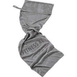 Fitness towel with a sewn fold SCHWITZABLEITER FITNESS XL