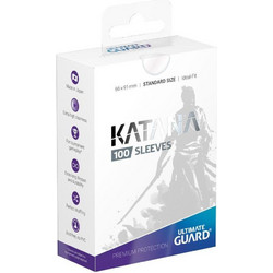 Ultimate Guard Katana Card Sleeves Standard Size 100ct White