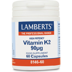 Lamberts Vitamin K2 90μg 60 Κάψουλες