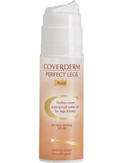Coverderm Perfect Legs Waterproof Fluid 65 Liquid Make Up SPF40 75ml