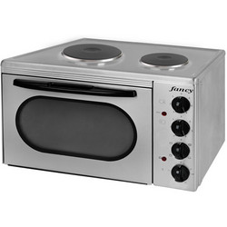 Fancy 0154 Ηλεκτρικό Φουρνάκι 30.5lt με 2 Εστίες και Grill