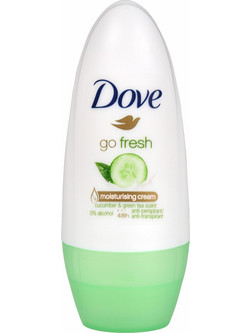 Dove Go Fresh Cucumber & Green Tea Γυναικείο Αποσμητικό Roll On 48h 50ml