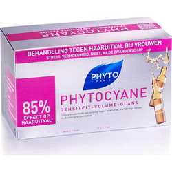 Phyto Phytocyane Αμπούλες κατά της Τριχόπτωσης 12x7.5ml