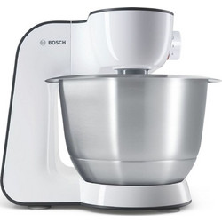 Bosch MUM50123 Κουζινομηχανή 800W με Ανοξείδωτο Κάδο 3.9lt