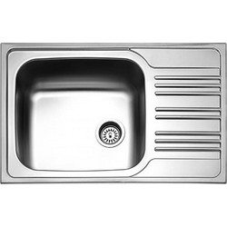 Pyramis Inset Ένθετος Νεροχύτης Inox Αντιστρεφόμενος Σατινέ 78x50cm 101050701