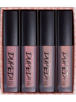 W7 Duped! Nice Nudes Set Long Lasting Liquid Κραγιόν 4τμχ
