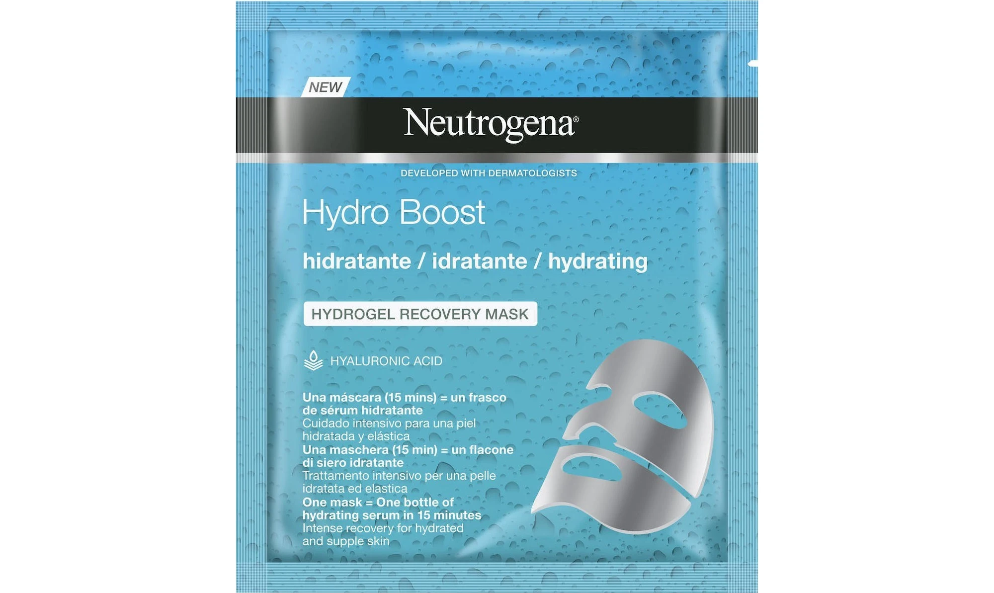 Neutrogena Hydro Boost Hydrating Hydrogel Recovery Mask 30ml Bestpricegr 5279