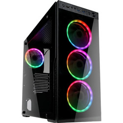 Kolink Horizon RGB Black Gaming Midi Tower Κουτί Υπολογιστή RGB με Πλαϊνό Παράθυρο