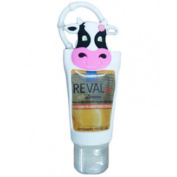 InterMed Reval Plus Αντισηπτικό Gel Χεριών Lemon με Θήκη Αγελάδα 30ml