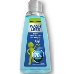 Frezyderm WashLess Ήπιο Αντισηπτικό Gel Χεριών 175ml