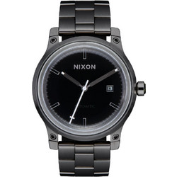 Nixon Fifth Element Ανδρικό Ρολόι Αυτόματο με Μαύρο Μεταλλικό Μπρασελέ A1294-1420-00