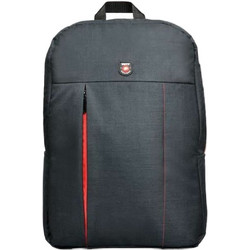 Port Designs Portland Backpack Laptop 15.6" Black / Red + Γραφική Ύλη