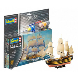 Revell HMS Victory Συναρμολογούμενο Πλαστικό Μοντέλο Καραβιού 1:225 65408