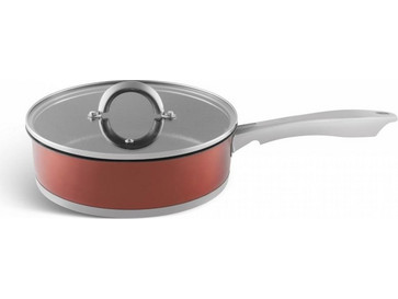 Edenberg EB-4062 Σωτέζα Αλουμινίου Αντικολλητική με Καπάκι 24cm